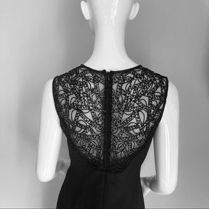 A.J. Bari Silk Vintage Black Cocktail Dress 6